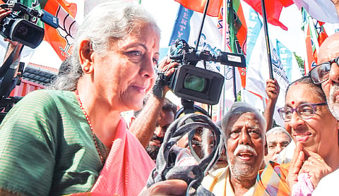 Even God is not safe in Kerala, alleges Nirmala Sitharaman