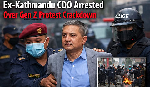 Ex-Kathmandu CDO arrested over Gen Z protest crackdown