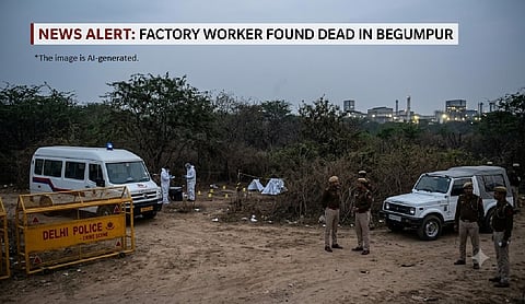 Factory worker found dead in Begumpur