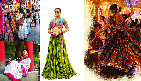Festive Fashion - From almirah to garba floor
