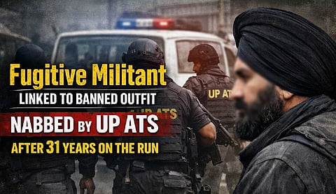 Fugitive militant linked to banned outfit nabbed by UP ATS after 31 years on the run