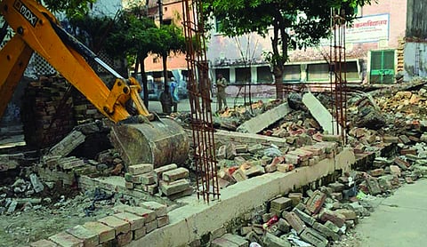 GDA demolishes illegal colony, structures in Modinagar