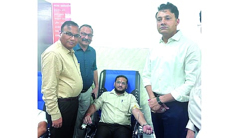 GDA hosts blood donation camp