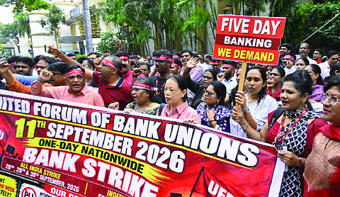 Govt halts PLI scheme, urges bankers to drop strike