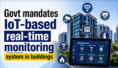 Govt mandates IoT-based real-time monitoring system in buildings