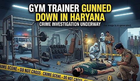 Gym trainer gunned down in Haryana