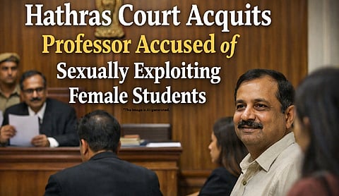 Hathras court acquits professor accused of sexually exploiting female students