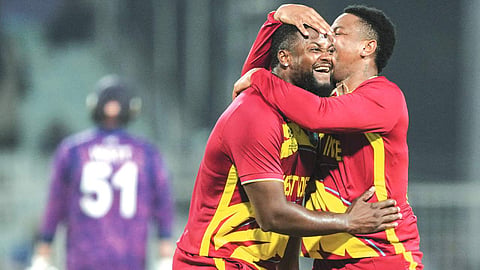 Hetmyer, Shepherd power Windies to easy win over Scotland