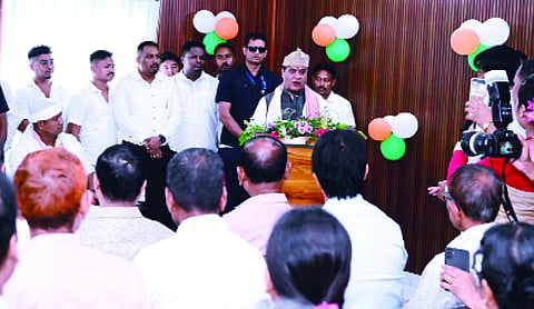 Himanta inaugurates students’ union office in Guwahati