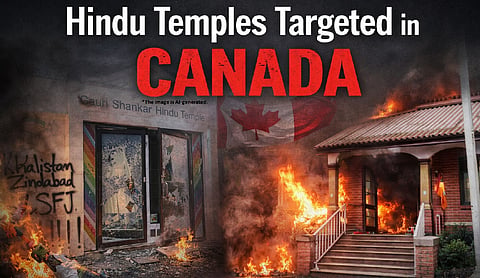 Hindu temples targeted in Canada