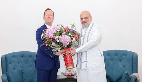 HM Amit Shah, US Ambassador Gor discuss strengthening security cooperation