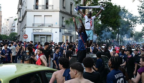 Hundreds arrested after PSG Champions League celebrations turn violent in France