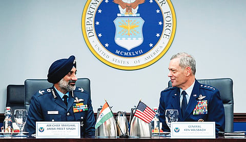 IAF, US Air Force chiefs discuss stronger defence ties