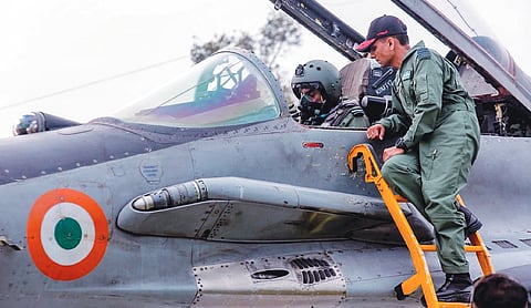 IAF chief check preparedness of Western Air Command