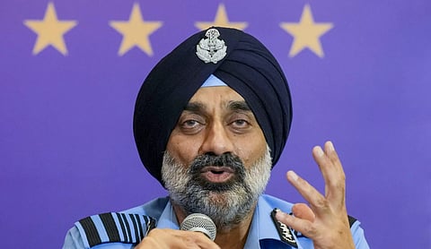 Indian Air Force (IAF) Chief Air Chief Marshal A.P. Singh. Photo source: PTI