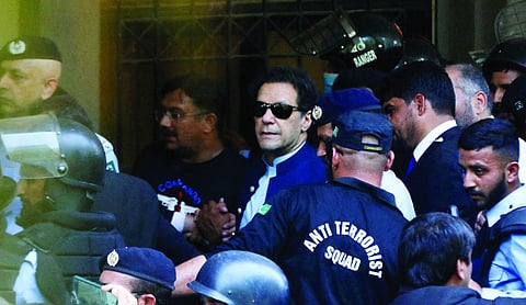 Imran Khan treated for eye ailment, sent back to prison