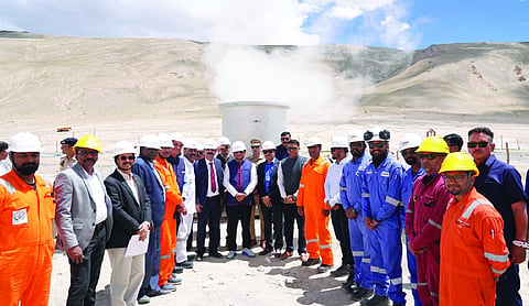 India’s 1st geothermal wells commissioned in Ladakh’s Puga Valley