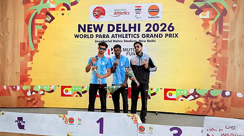 India Dominates Day 1 of New Delhi 2026 World Para Athletics Grand Prix