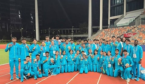 India finish second at Asian U20 Athletics Championships 2026 with 10 Golds