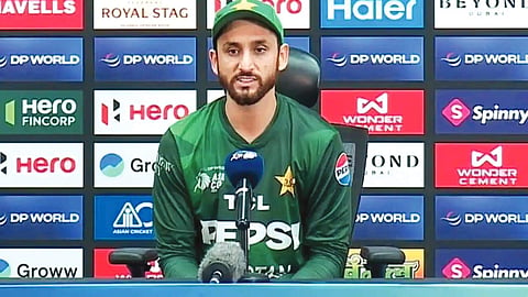 India game not in our control, it’s Government’s decision: Salman Agha