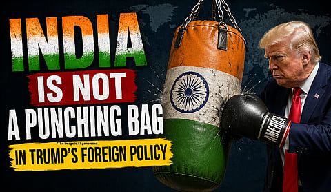 India is not a punching bag in Trump’s foreign policy