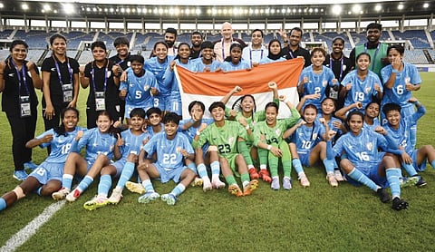 India U20 women’s squad arrive in Thailand for Asian Cup
