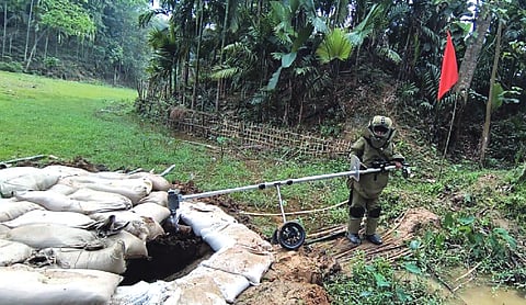 Indian Army neutralises WW II era UXBs in Assam