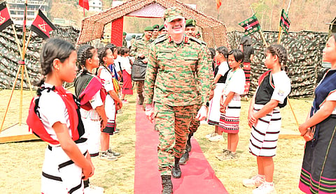 Indian Army organises ex-servicemen rally at Senapati in Manipur