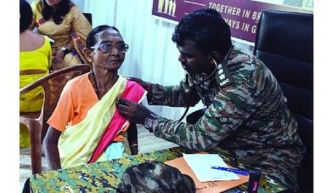 Indian Army organises medical camp for ex-servicemen at Rupai