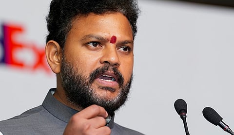 Civil Aviation Minister K Rammohan Naidu (PTI Photo)