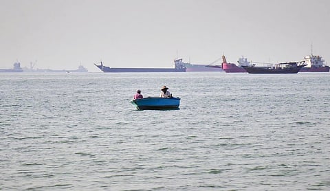Indian vessel sinks after suspected drone strike off the coast of Oman