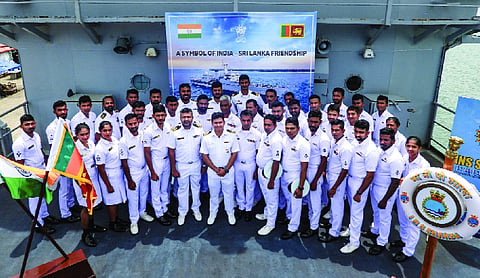 INS Sharda visit boosts India-Sri Lanka Navy ties
