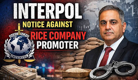 Interpol notice against rice company promoter