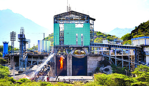 ISRO tests cryogenic engine for LVM3-M7 mission