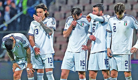 Italy out of World Cup again