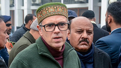 File photo: Jammu and Kashmir Chief Minister Omar Abdullah. (PTI Photo)
