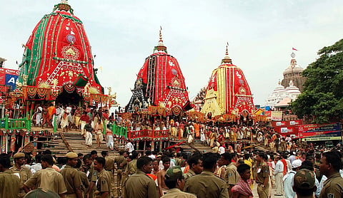 Representational image: The Rath Yatra in Puri, Odisha. Wikimedia Commons.