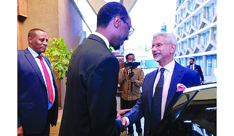Jaishankar holds talks with Ethiopian counterpart