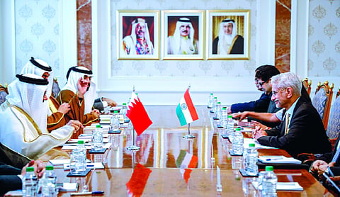 Jaishankar meets Bahrain FM, discusses bilateral ties and regional issues