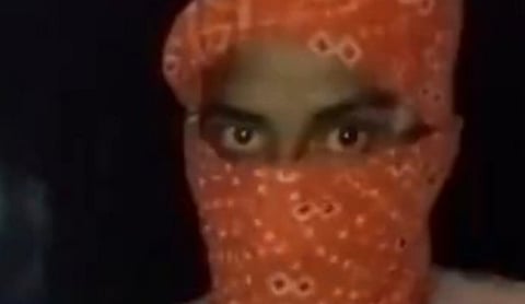 One of the assaulter in the video