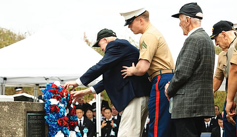Japanese Americans' valor and Sacrifice honored
