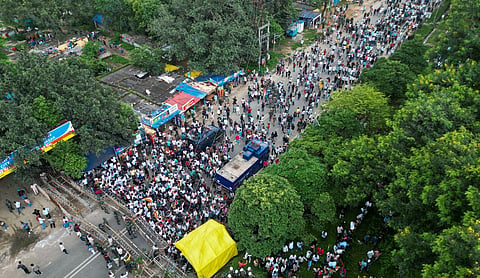Jharkhand police to scan CCTV after protest march turns violent