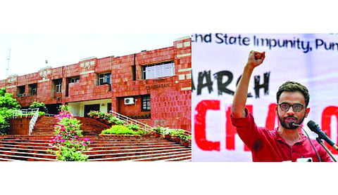 JNU cancels auditorium booking for Umar Khalid book event