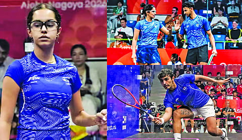 Joshna-Senthilkumar, Anahat, Abhay lead Indian squash’s medal surge