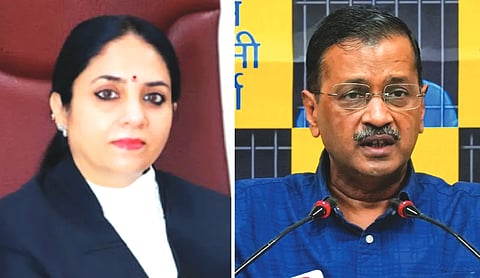 Kejriwal urges Justice Sharma to take affidavit on record