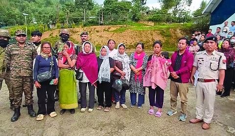 Kuki and Naga hostages freed by armed groups in Manipur