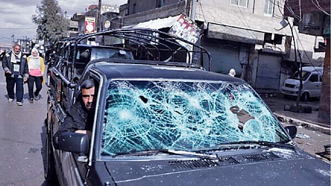 Kurdish forces exchange strikes east of Aleppo