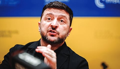Kyiv downed Shahed in West Asia conflict: Zelenskyy