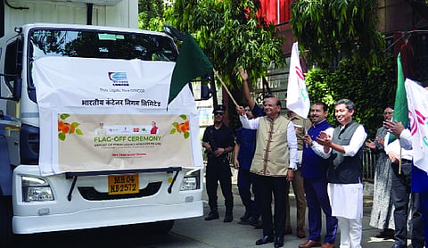 Ladakh flags off first 5 MT apricot consignment to UAE