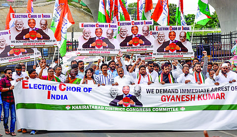 Left parties seek removal of CEC